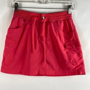 Columbia pink activewear drawstring skort size XS